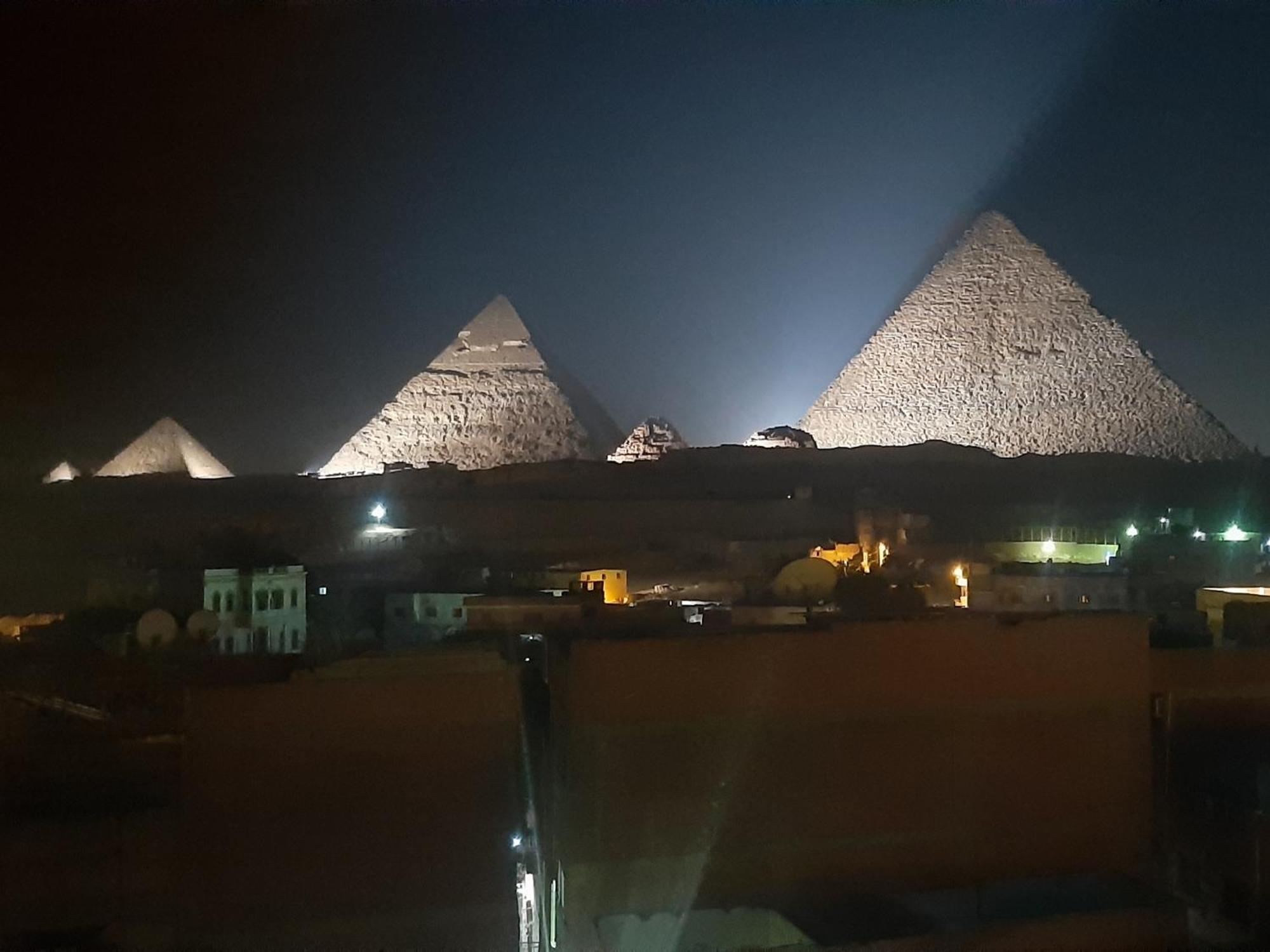 Queen Isis Pyramids View Al Kawm al Akhdar Eksteriør bilde